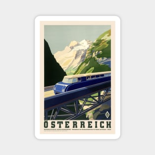 Österreich Austria Vintage Poster 1935 Magnet