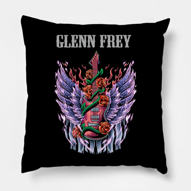 GLENN FREY MERCH VTGGLENN FREY MERCH VTG Pillow by Mie Ayam Herbal