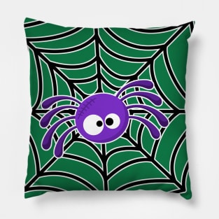 Cute Spider Web Pillow