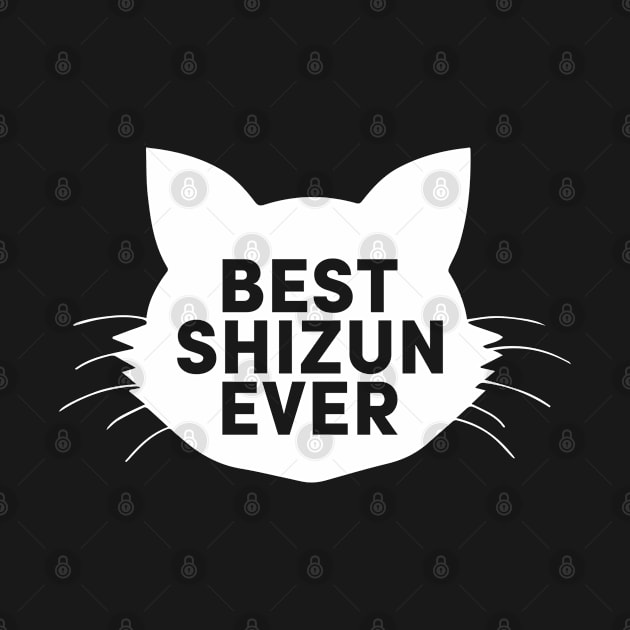 Best Shizun Ever cat head white version by Selma22Designs