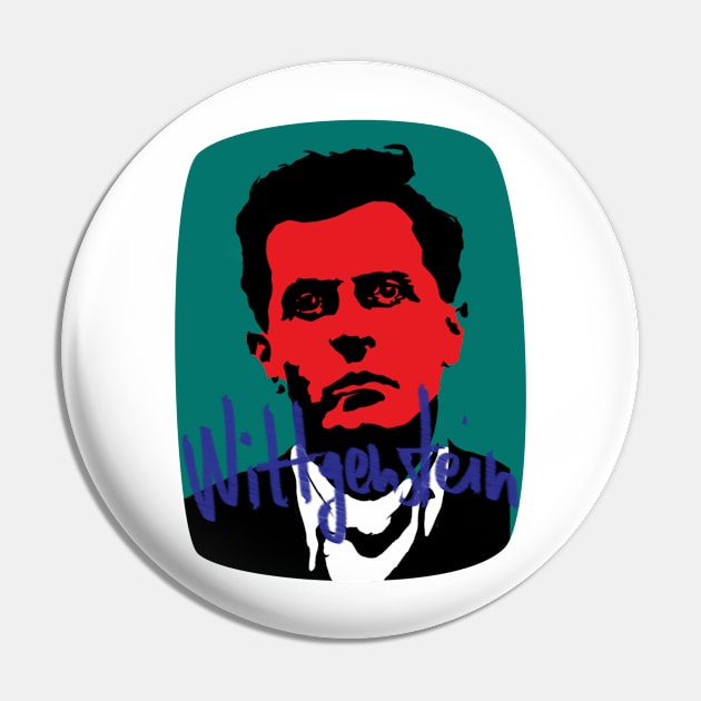 Wittgenstein Pin by levytskystore