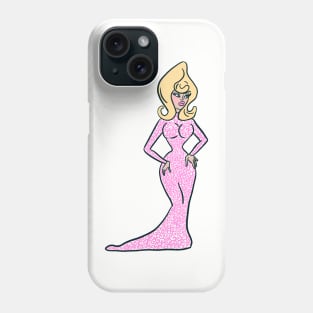 UFO space babe Phone Case