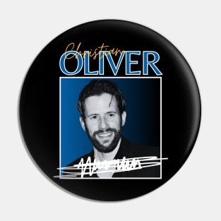 Christian oliver///original retro Pin