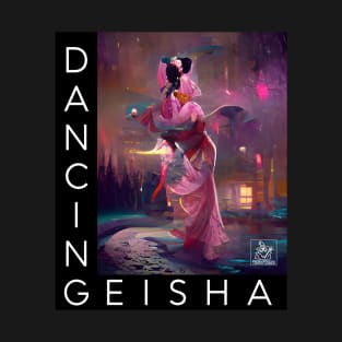 Dancing Geisha - AI created T-Shirt