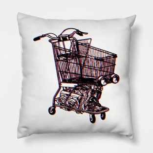 Shopping Cart Pillow