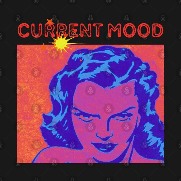 CURRENT MOOD COMICS WOMAN POWER POP ART by DAZu