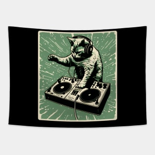 Dj Cat Tapestry