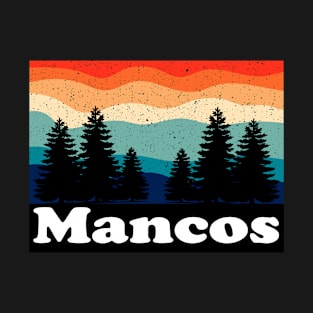 Vintage Mancos Colorado Forest Camping T-Shirt