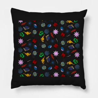 Girl Power Pattern Pillow