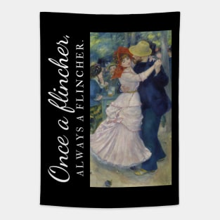 Once a flincher -  Renoir's Dance at Bougival Tapestry