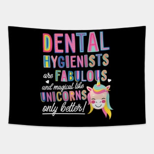Dental Hygienists are like Unicorns Gift Idea Tapestry