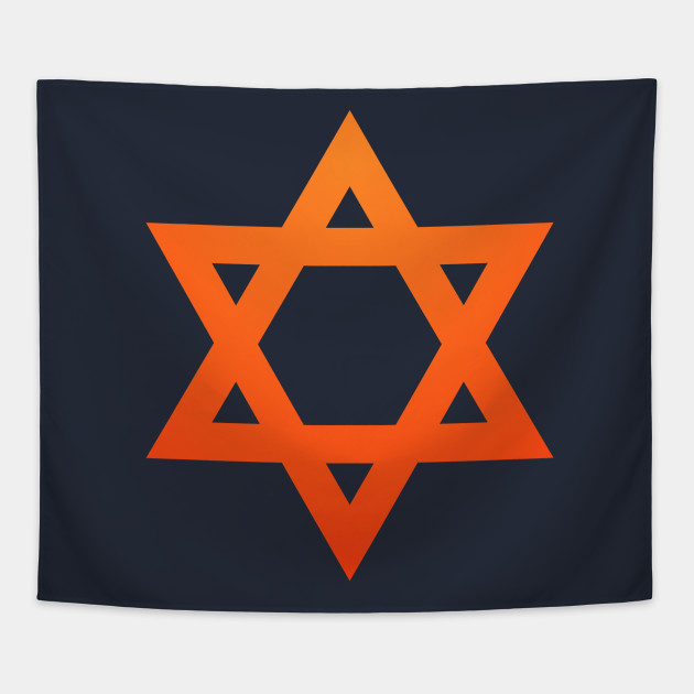 Warm Jewish Star of David