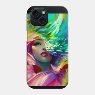 Lady Blooming Phone Case