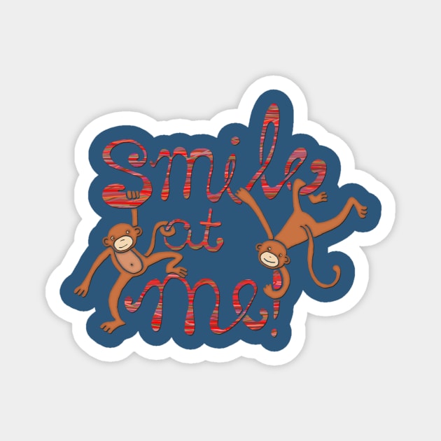 Smile at me! Magnet by micklyn