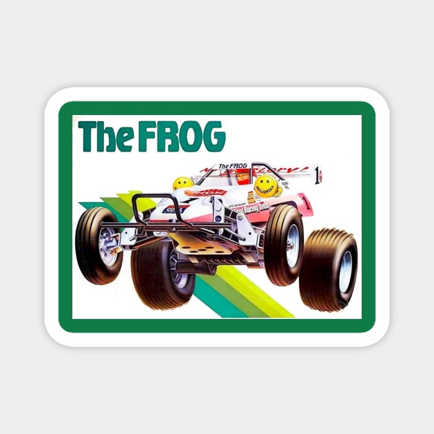 Classic Radio Controlled Race Car - The Frog Magnet by Starbase79