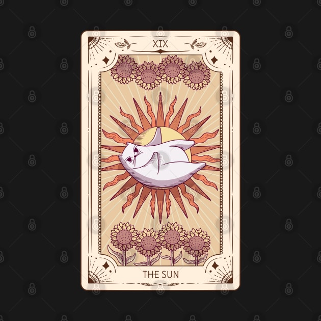 The Sun Tarot Cat Sun by TayaDesign