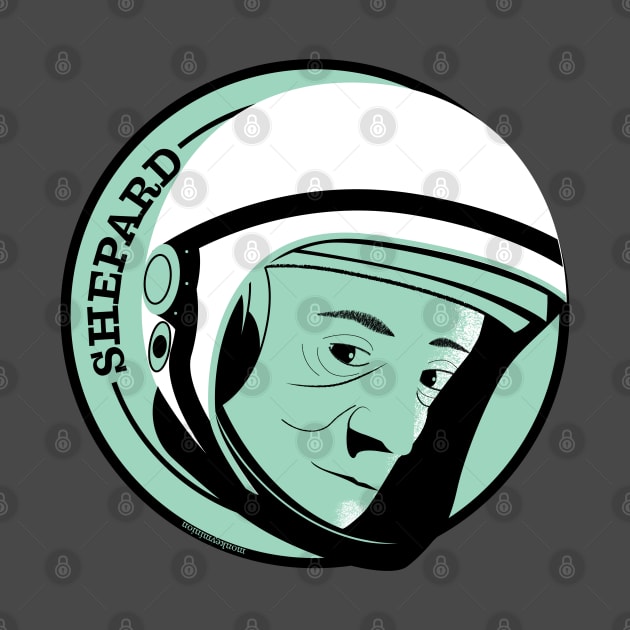 Alan Shepard by monkeyminion