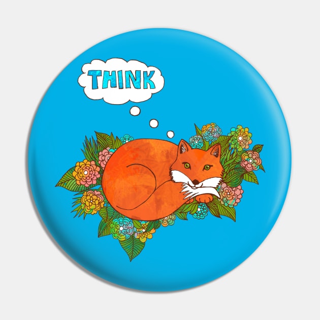 Think Outside the Fox Pin by micklyn