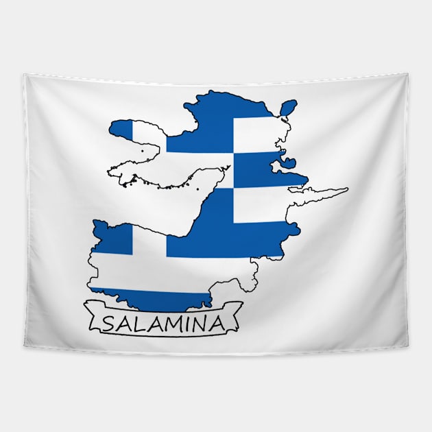 Salamina Tapestry by greekcorner