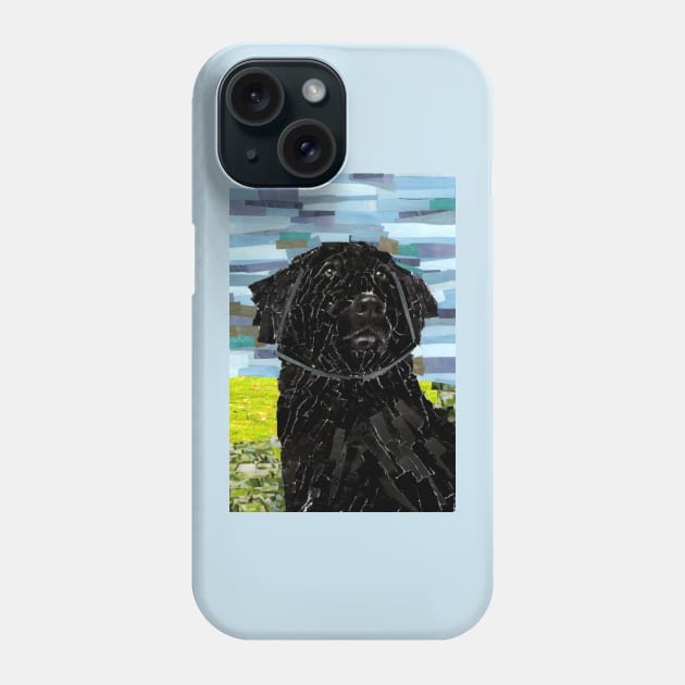 Newfoundland Dog Collage Phone Case by cajunhusker