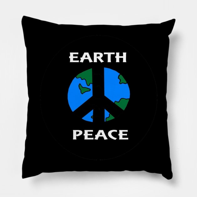 Earth Peace Pillow by imphavok