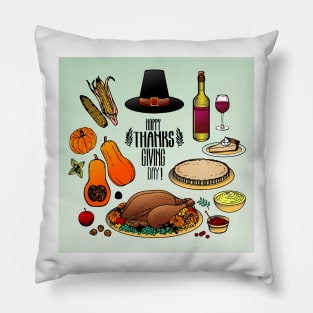 Thanksgiving 21 (Style:1) Pillow