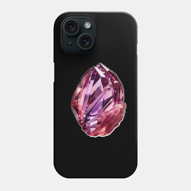 crystal clear stone Phone Case by HTA DESIGNS