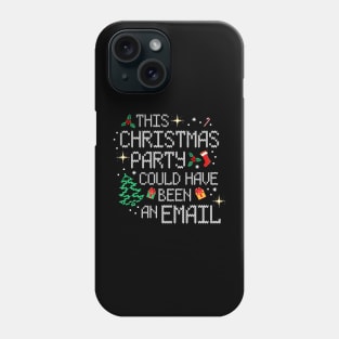 This Christmas Party Could Have Been An Email Phone Case