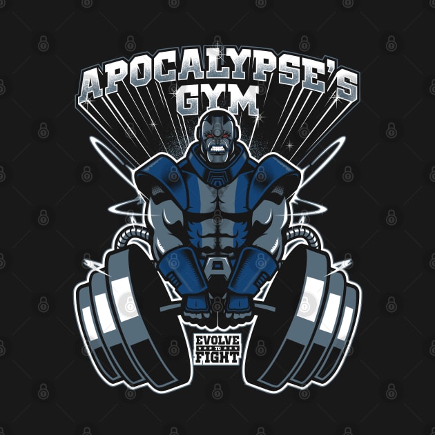 Apocalypse's gym by Akiwa