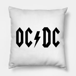 OCDC Back in Black Pillow