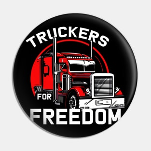 Truckers For Freedom Convoy Pin