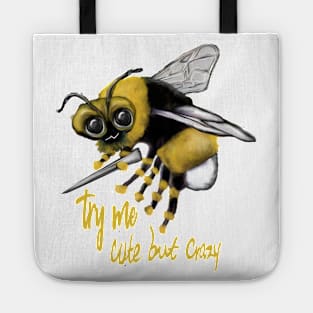 Crazy bee Tote