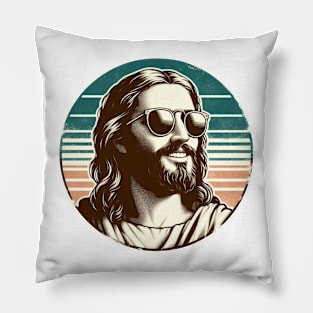 cool jesus Pillow