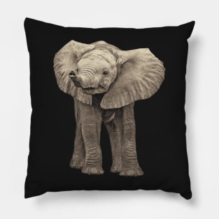 Adorable Baby Elephant Pillow