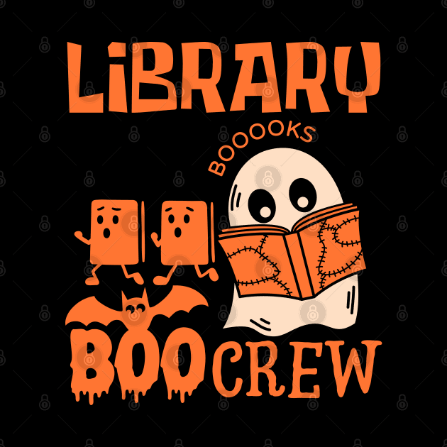 Library Boo Crew Halloween by Myartstor 