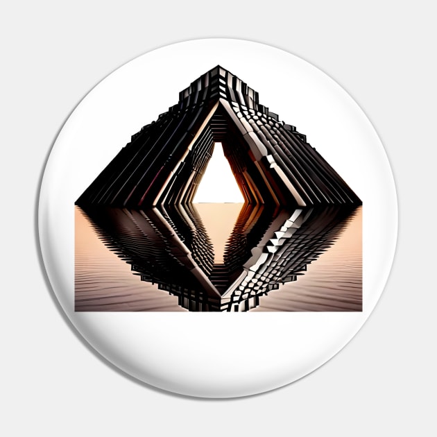 Pyramid Pin by sweetvision