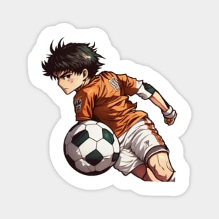 Anime Soccer Player Magnet