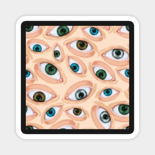 pattern of eyes Magnet