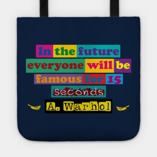 Correcting Warhol Tote