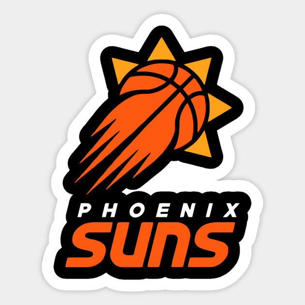 phoenix suns orange - Phoenix Suns - Sticker