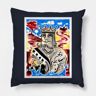 King Of Cards Pillow