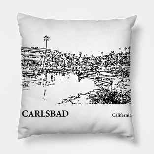 Carlsbad California Pillow