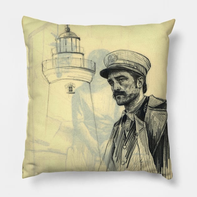 The Lighthouse Pillow by Belén Diz Juncal