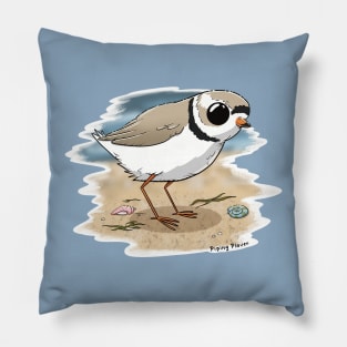 Piping Plover, endangered species Pillow