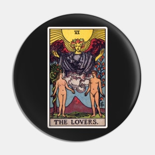 VI. The Lovers Tarot Card Pin