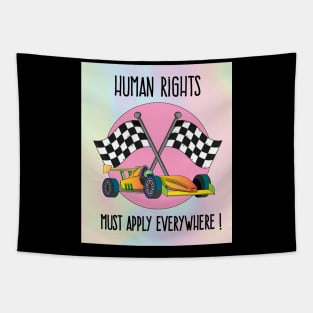 Human Rights In Motorsport Tapestry