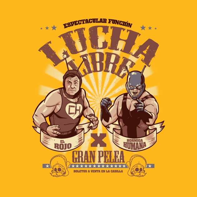 Lucha Libre by Roni Nucleart