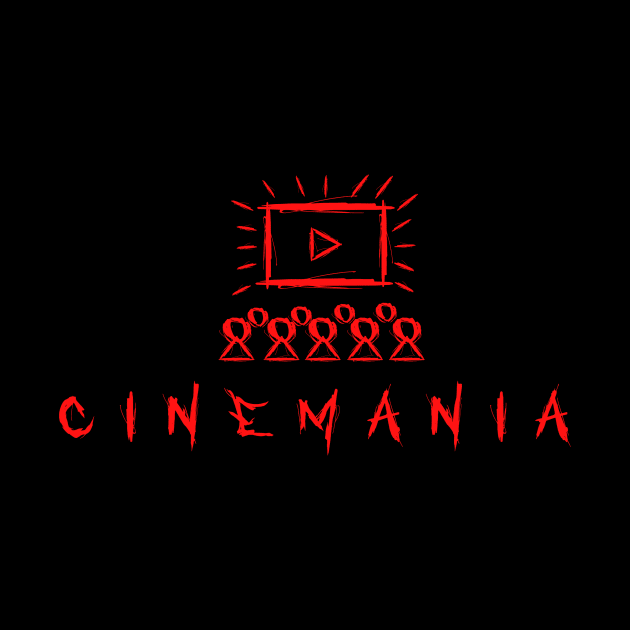 Updated Horror Logo T-Shirt by Cinemania World