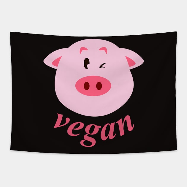 vegan love Tapestry by Ruvegans