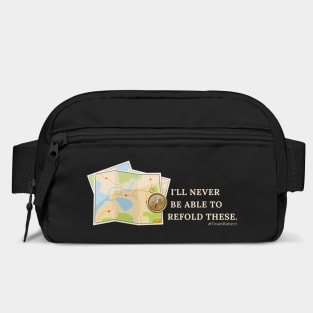 I'll never be able to refold these. (maps) Bag